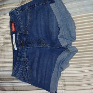 CELEBRITY PINK The Honey Jean shorts